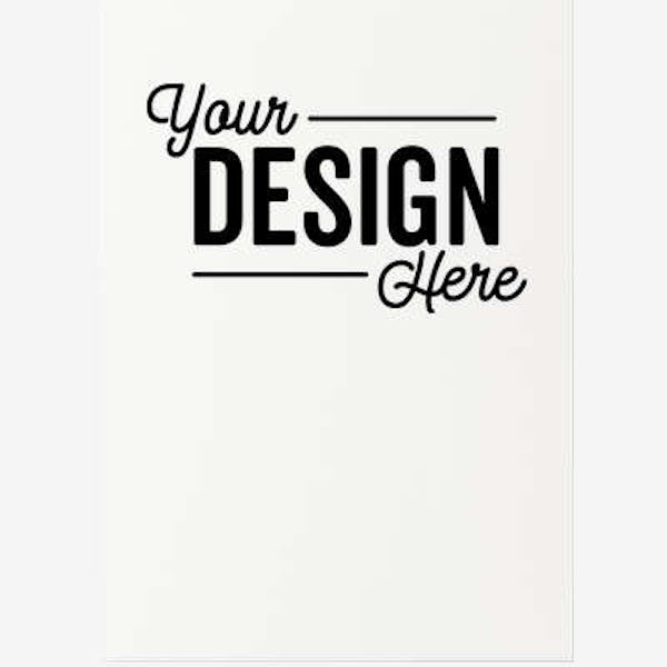 Full Color 5" x 7" Matte Flat Card (Set of 10) - White