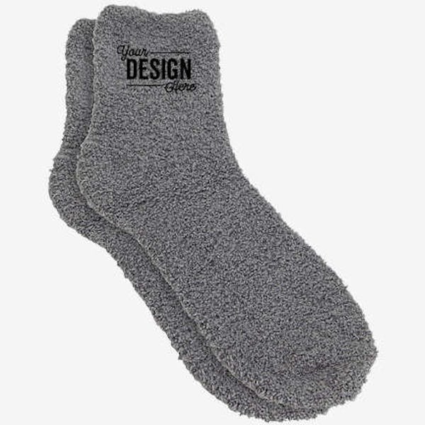 BeWell Cozy Comfort Socks - Gray