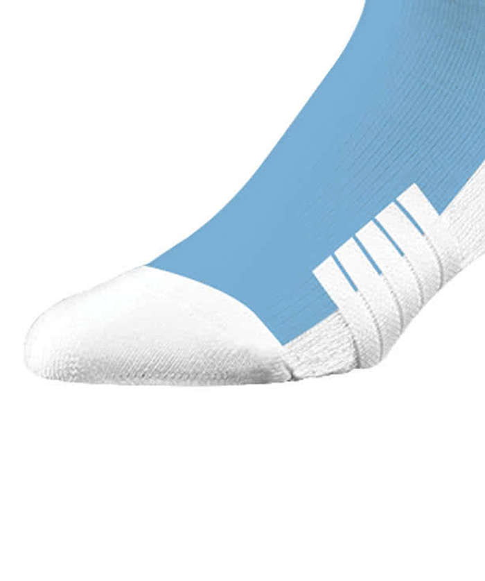 Back Stripe Premium Crew Socks - Blue