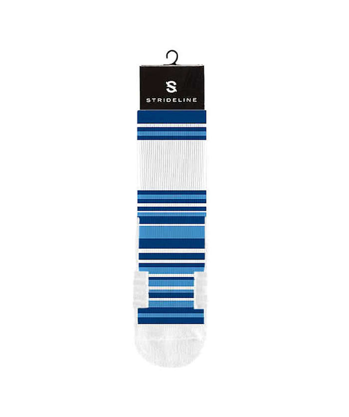 Athletic Stripe Premium Crew Socks - Black