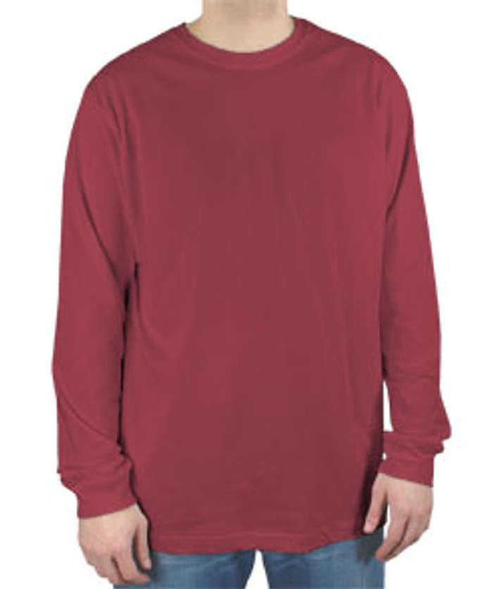 Bella + Canvas Long Sleeve Jersey T-shirt - Heather Dark Lavender 3 Bella + Canvas Long Sleeve Jersey T-shirt - Heather Dark Lavender