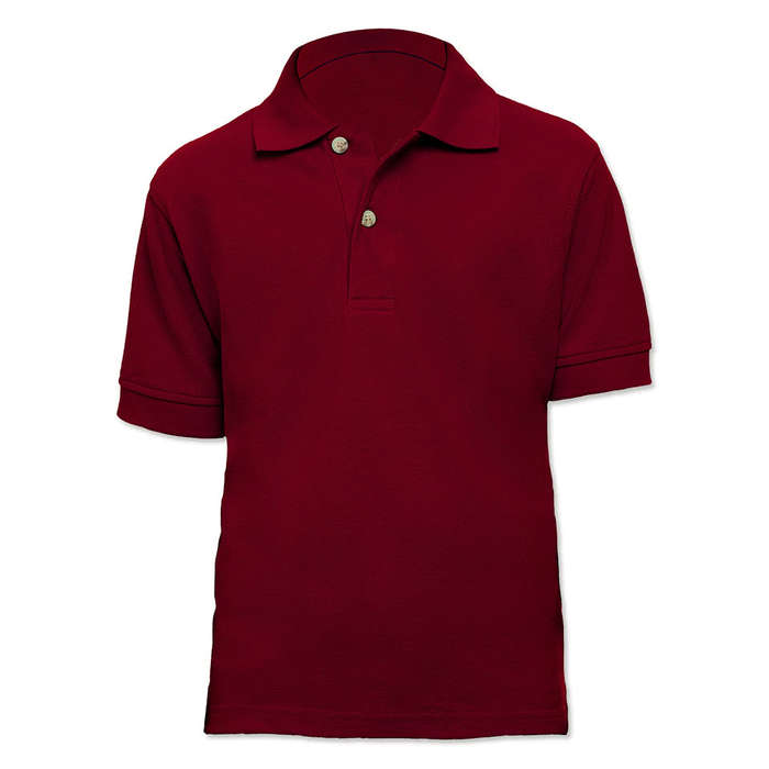 Blue Generation Youth Superblend Easy-Care Pique Polo - Hunter 3 Blue Generation Youth Superblend Easy-Care Pique Polo - Hunter