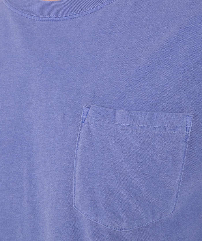 Comfort Colors Long Sleeve Pocket T-Shirt - Seafoam