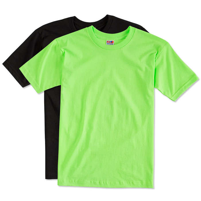 Bayside USA-Made 100% Cotton T-shirt - Purple