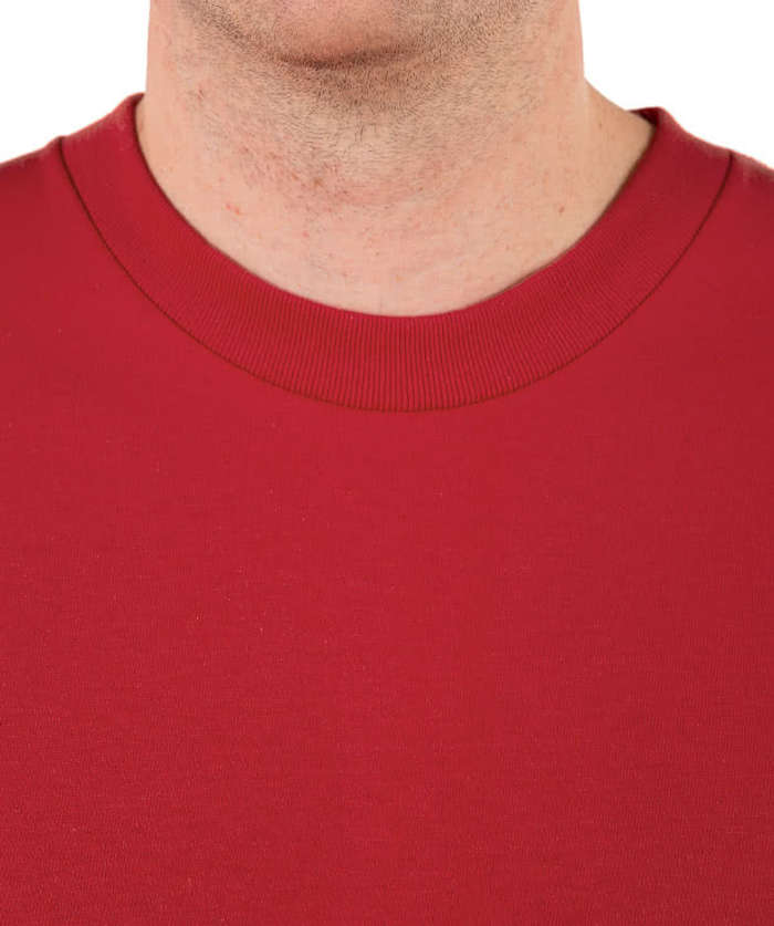 Bayside USA Union-Made 100% Cotton T-shirt - Red