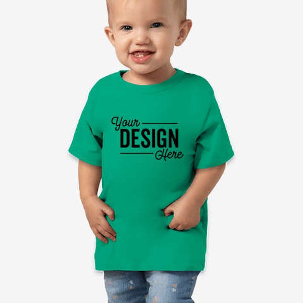 Bella + Canvas Toddler Jersey Short-Sleeve T-shirt - Kelly