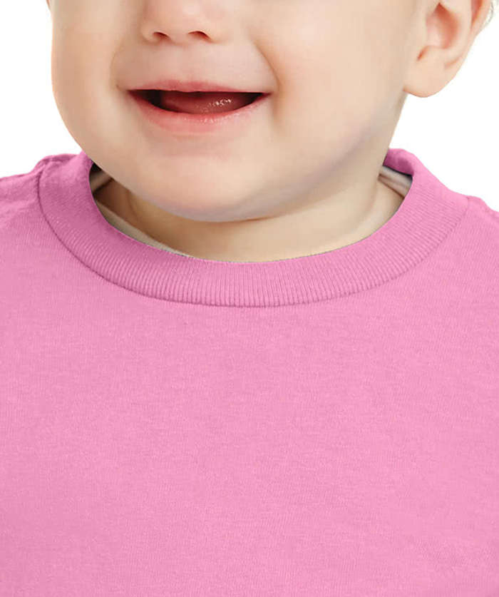 Port & Company Infant Core Cotton T-shirt - Candy Pink 5 Port & Company Infant Core Cotton T-shirt - Candy Pink