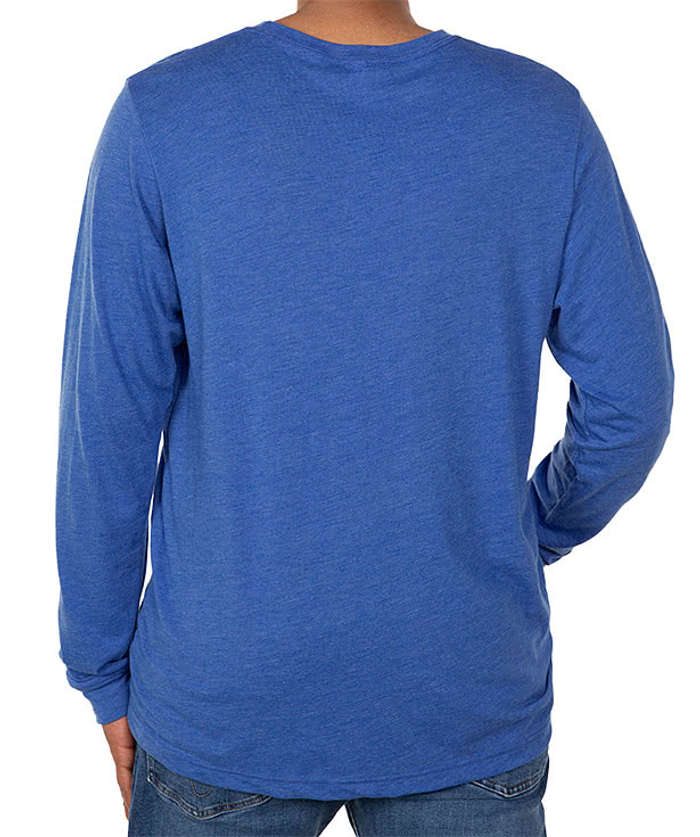 Bella + Canvas Tri-Blend Long Sleeve T-shirt - Olive Tri-Blend 4 Bella + Canvas Tri-Blend Long Sleeve T-shirt - Olive Tri-Blend