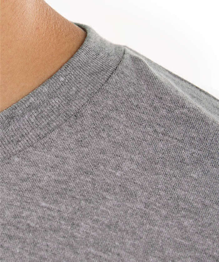 American Apparel Tri-Blend Crewneck Track T-shirt  - Athletic Blue
