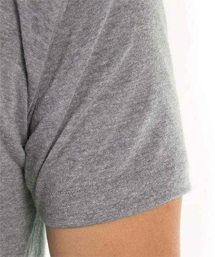 American Apparel Tri-Blend Crewneck Track T-shirt  - Athletic Blue
