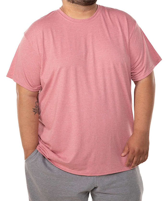 Hanes Perfect‑T Recycled Tri‑Blend T‑shirt - Sand Heather 3 Hanes Perfect‑T Recycled Tri‑Blend T‑shirt - Sand Heather