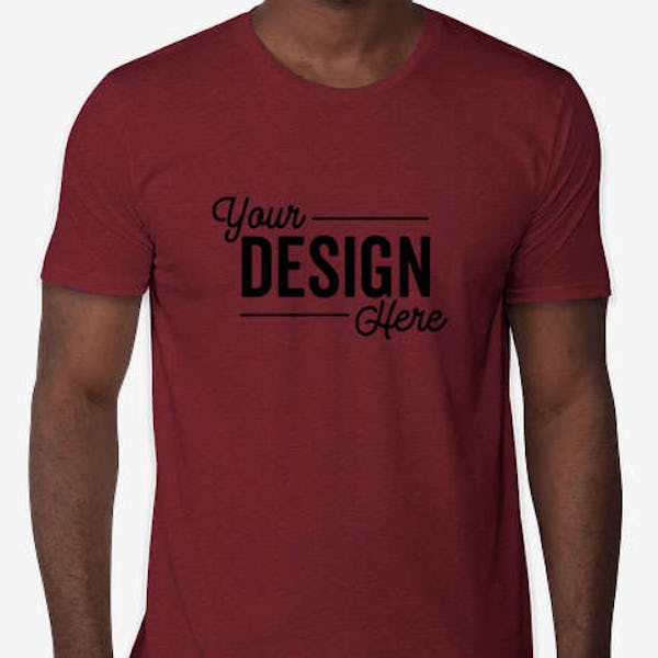 Allmade Tri-Blend T-shirt - Vino Red