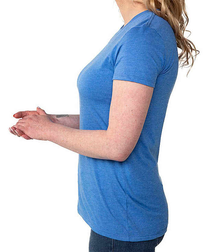 Allmade Women's Tri-Blend T-shirt - Olive You Green